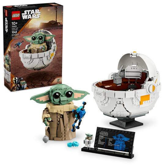 LEGO® Star Wars: The Mandalorian™ Grogu™ with Hover Pram, Buildable Figure 75403 | 10.31" x 15.04" x 3.7" | Michaels®